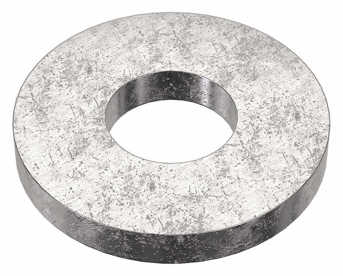 Flat Washer: 18-8, Stainless Steel, #6 Screw Sz, 0.156 in In Dia, 3/8 in Out Dia, 18-8, 50 PK