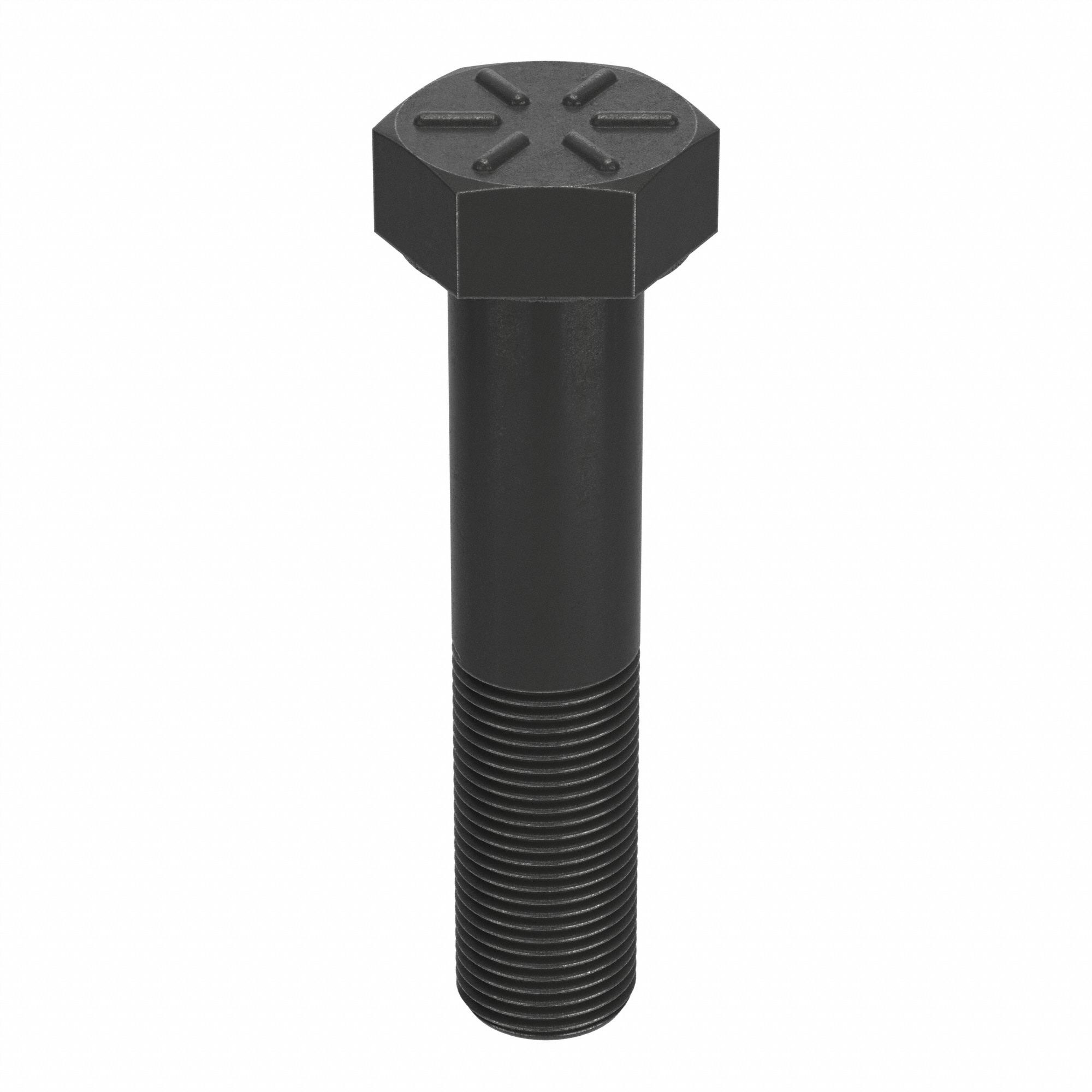 HEX HEAD CAP SCREW, STEEL, UNF, GRADE 8, BLACK OXIDE, ⅝