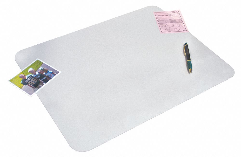 Artistic Desk Pad Clear Pvc 20 In X 36 In X 1mm 19nu48