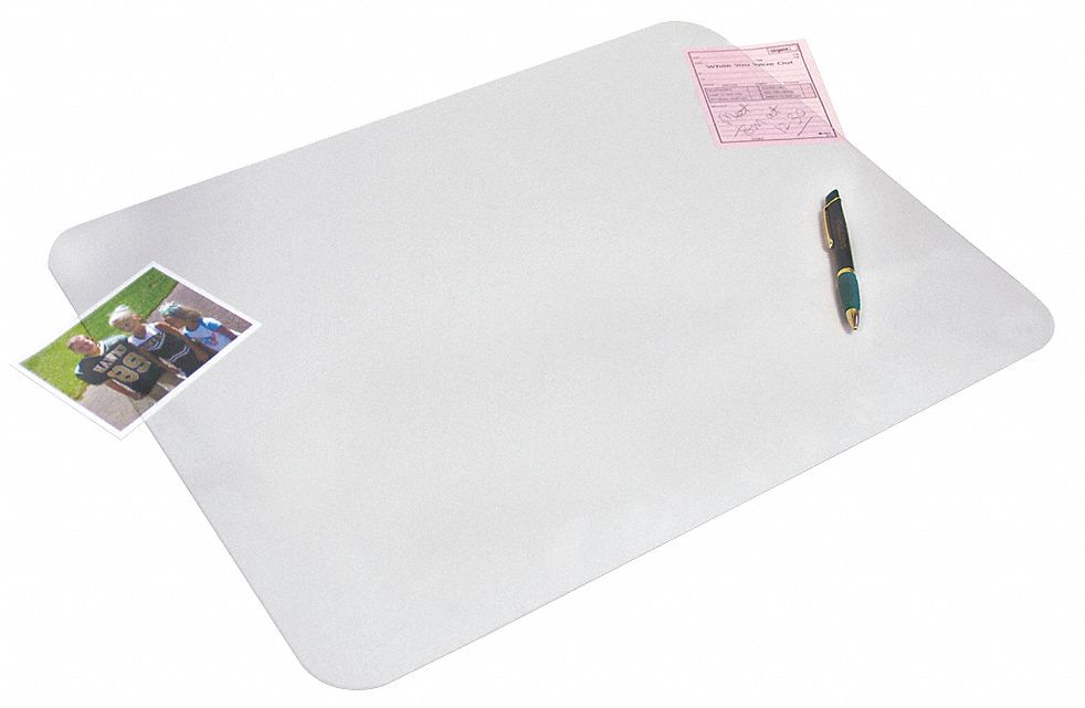 Desk Pad Clear 22in W