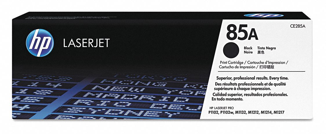 Toner Cartridge: 85A,
