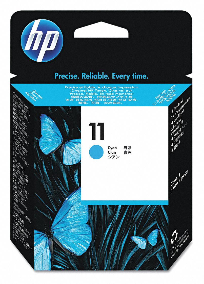 Hp Printheads 11 New Hp Business Inkjetdesignjetinkjetofficejet Cyan 19nw73c4811a 