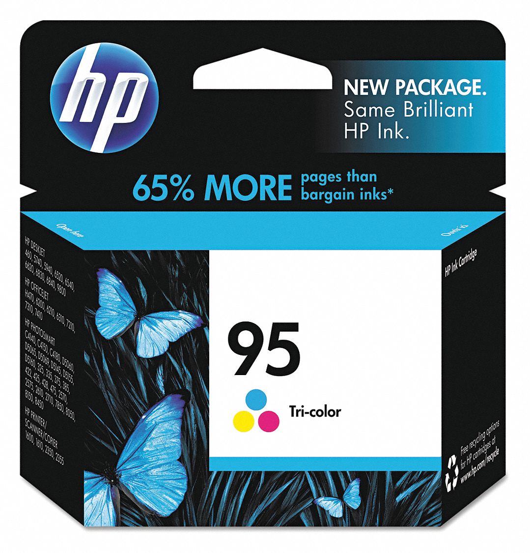 Ink Cartridge: 95, Tri-Color, Multicolor