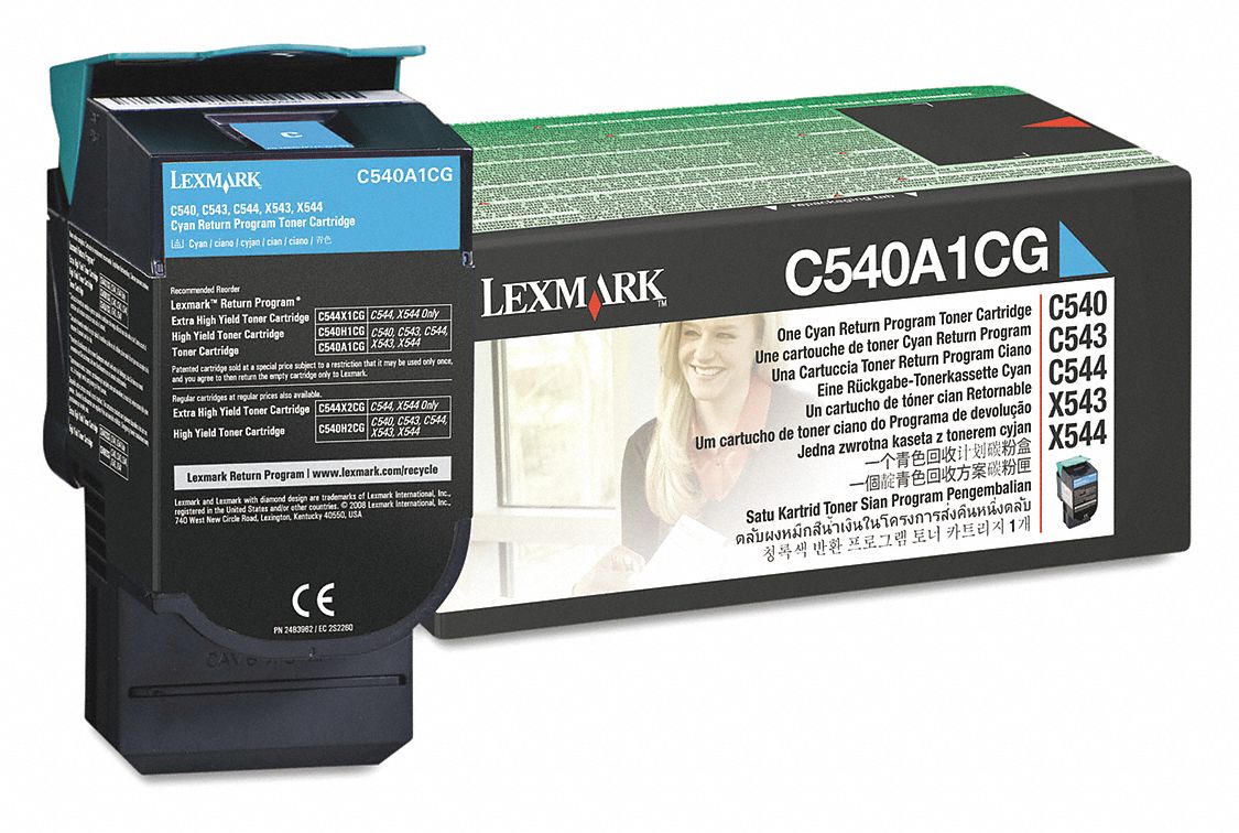 Toner Cartridge: C540A1CG,