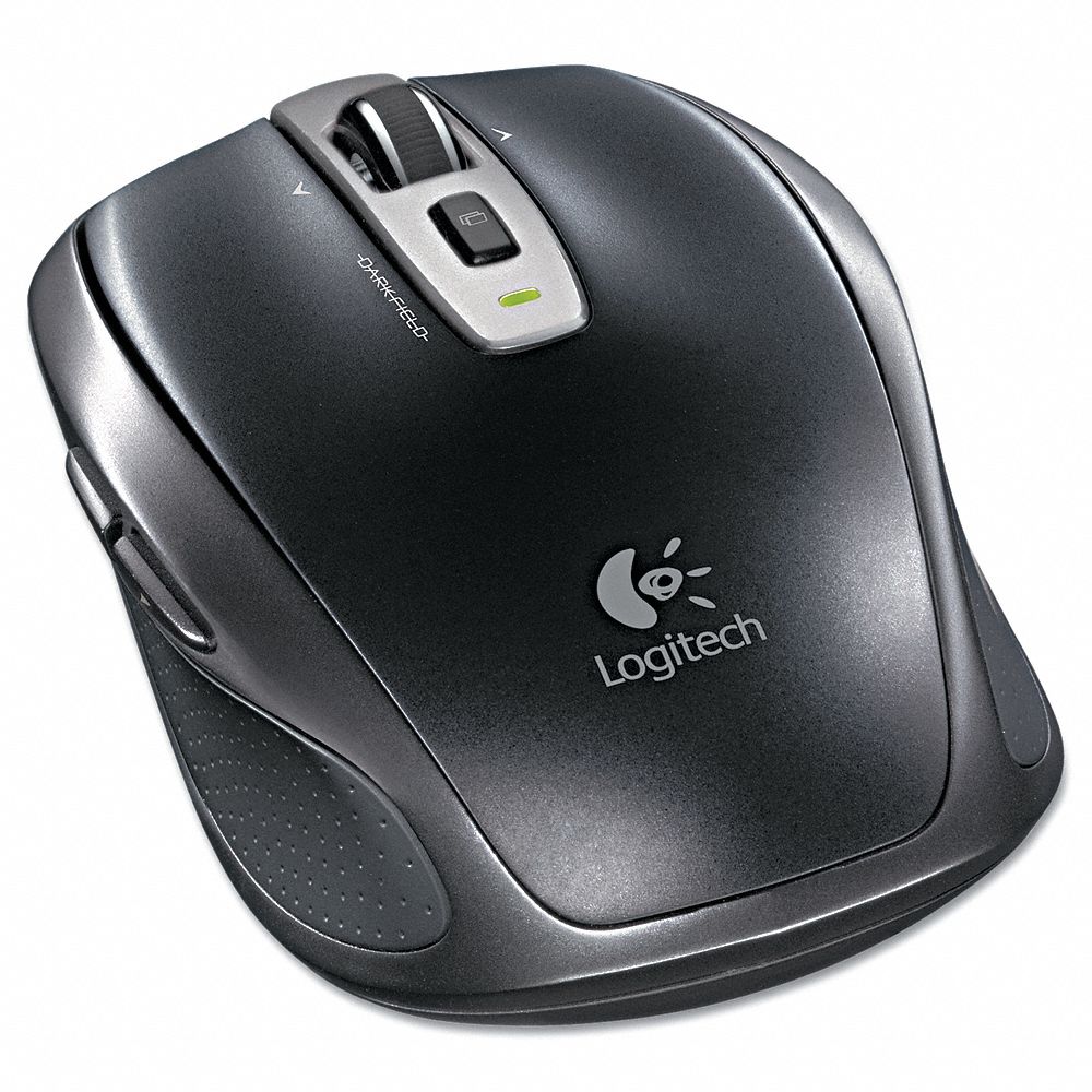Wireless mouse laser black usb grainger