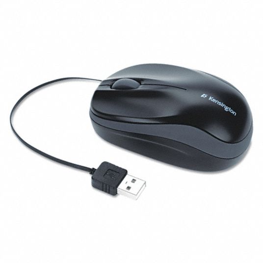 KENSINGTON, Corded, USB Connection, Mouse - 19NY24|KMW72339 - Grainger