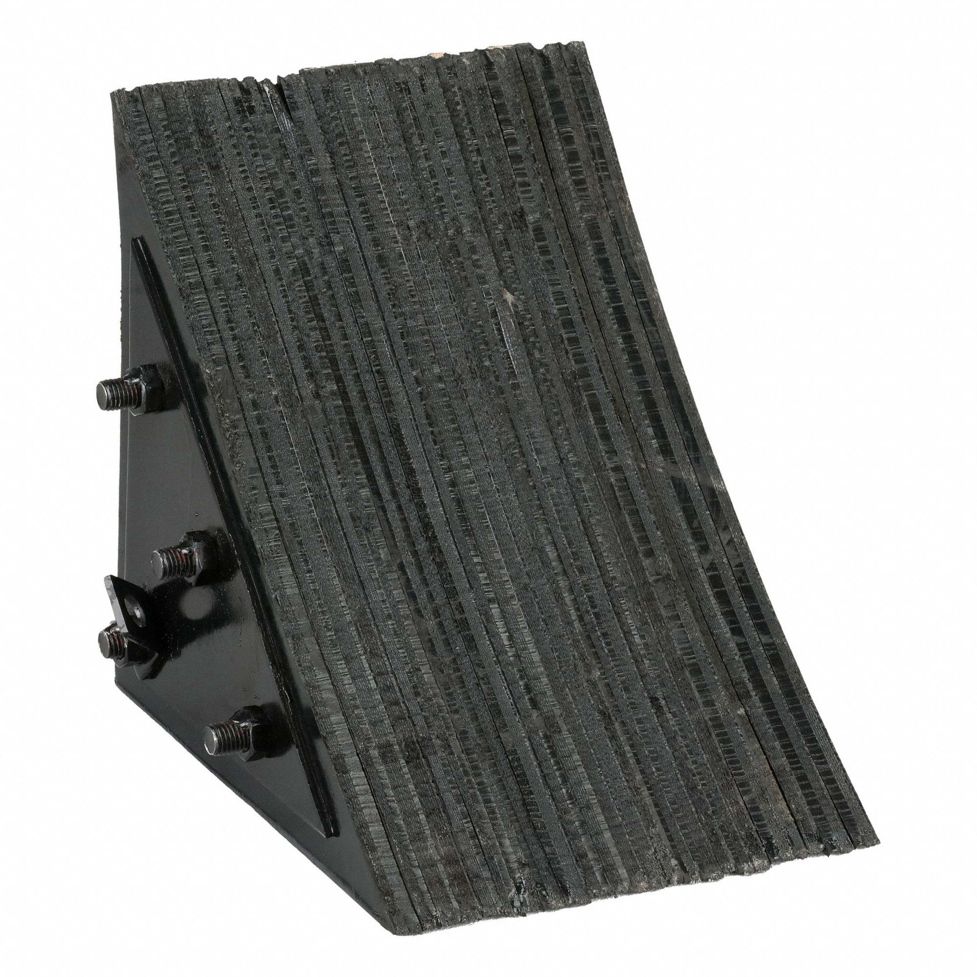 Wheel Chock: Rubber, 11 1/8 in Overall Lg, 13 3/4 in Overall Wd, 13 3/4 in Overall Ht, 1 Chocks