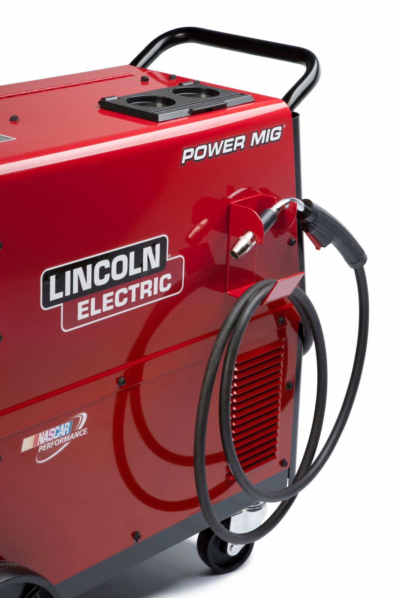 LINCOLN ELECTRIC MIG Welder Power MIG 256, MIG Pack w/Running Gear, DC