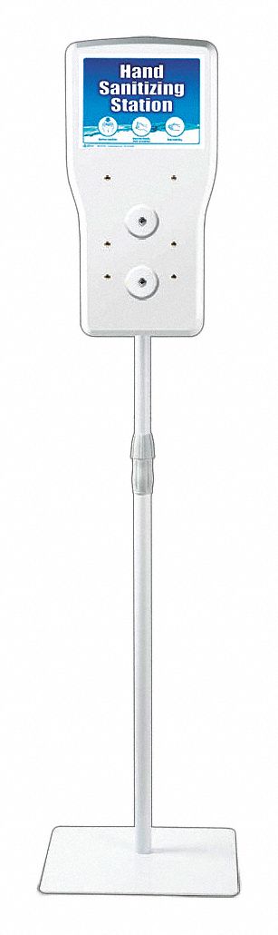 Hand Sanitizer Floor Stand 1250mL White