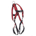 FALL ARREST HARNESS, FRICTION, 310 LB, UNIVERSAL, STEEL WITH POLYESTER WEBBING