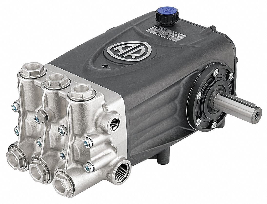 Pump: Pressure, 18.5 gpm Flow Capacity (GPM), 1,450 RPM RPM, 30 mm Shaft Dia., 1 F