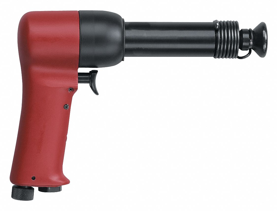 AIR HAMMER, 0.401 IN SHANK SIZE, 3 IN STROKE L, 1,740 BPM BLOWS PER MINUTE, ROUND