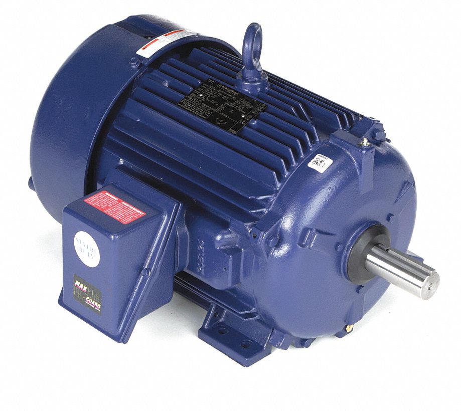 Severe Duty Motor, 20 Hp, 3-phase, Nameplate Rpm 1775, Voltage 460 