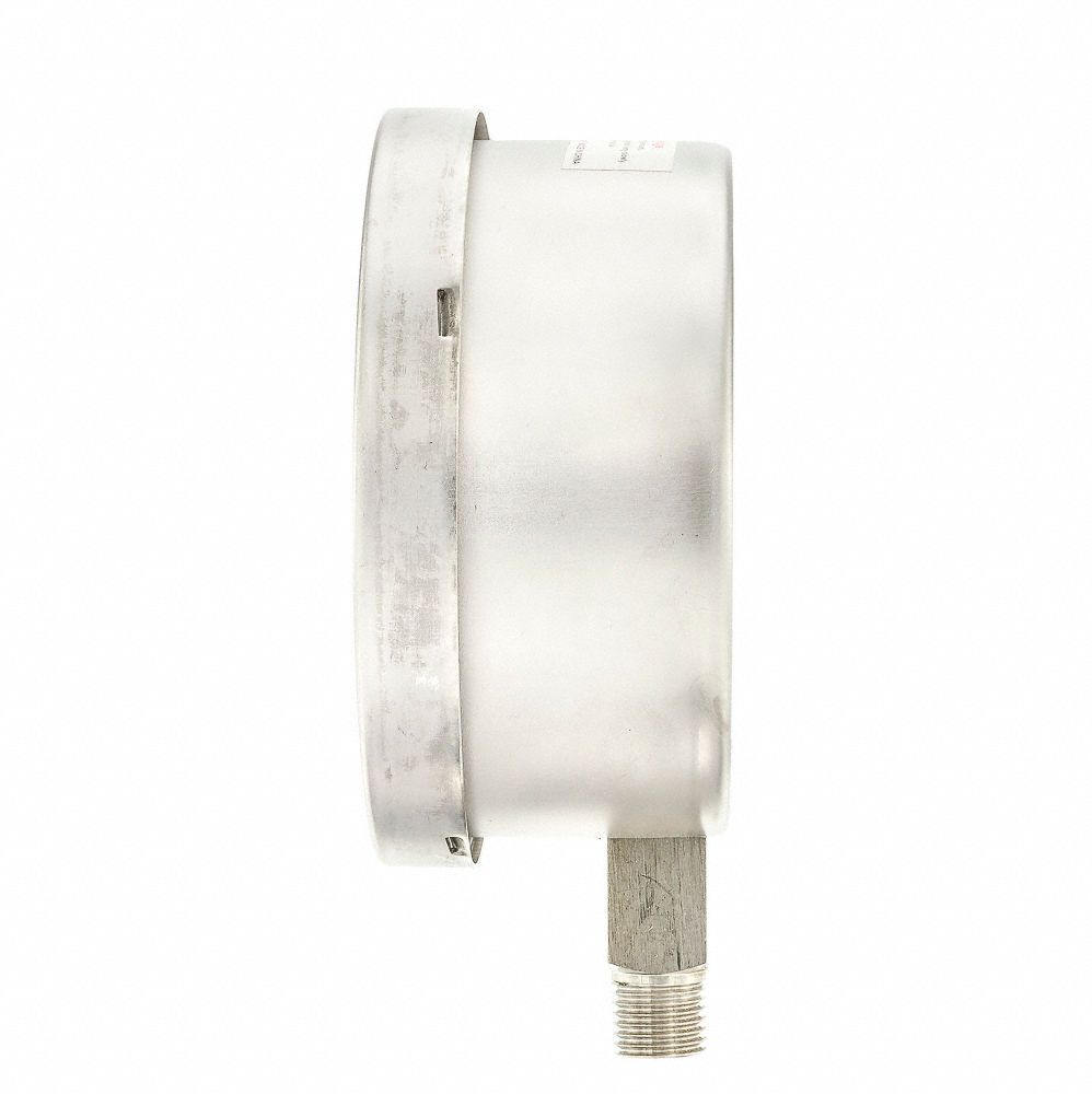 PIC GAUGES Low Pressure Gauge For Natural Gas & Other Gases, 0 to 20 oz, 4 in Dial, 1/4 in NPT