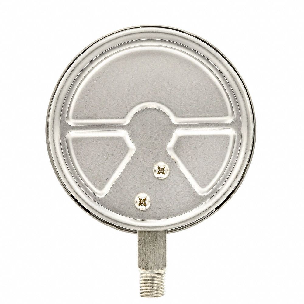 PIC GAUGES Low Pressure Gauge For Natural Gas & Other Gases, 0 to 20 oz, 4 in Dial, 1/4 in NPT