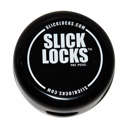 SLICK LOCKS Vehicle Lock Guard, Vinyl 19RZ58WC101 Grainger