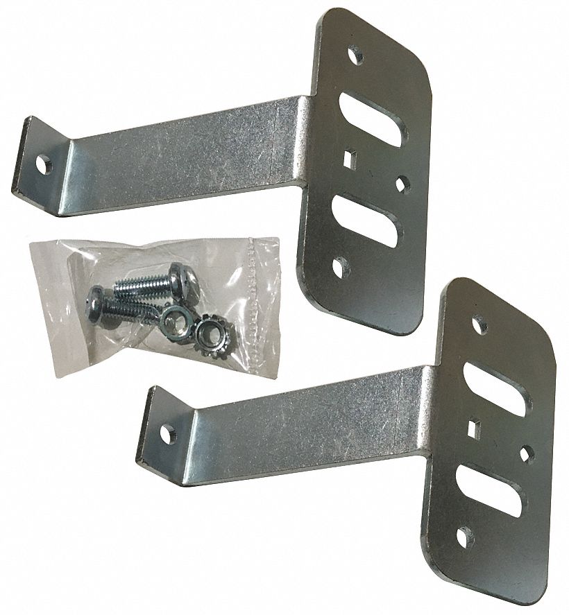 Vehicle Bracket Kits: Ford E-Series 1992 to Present Sliding Side and Rear Doors, 4 Parts Included