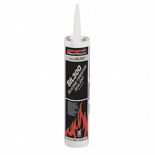 SPECSEAL Firestop Sealant, 10 oz Cartridge, Up to 4 hr Fire Rating