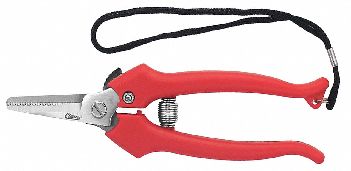 WIRE CUTTER, AMBIDEXTROUS, 6 IN OVERALL L, STRAIGHT, STAINLESS STEEL, POINTED, RED