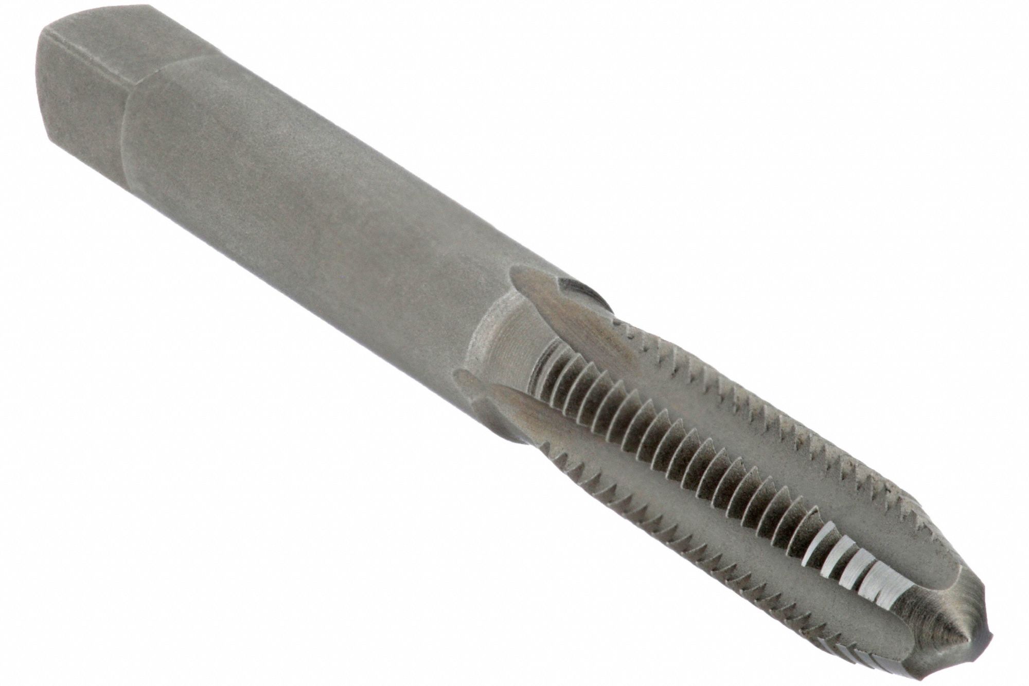 STRAIGHT FLUTE TAP,#12-24,CARBON STEEL