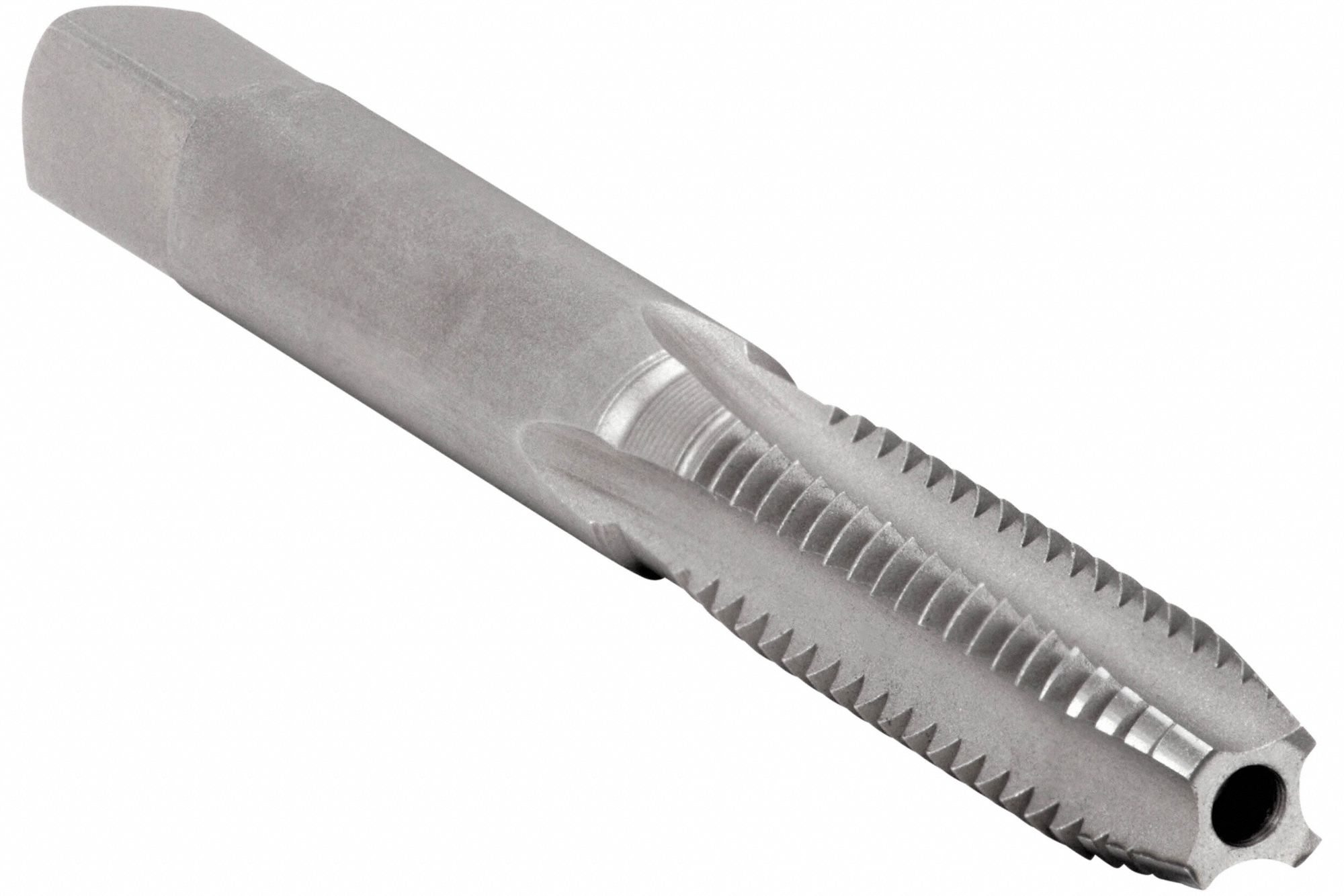 STRAIGHT FLUT TAP,9/16IN-18,CARBON STEEL