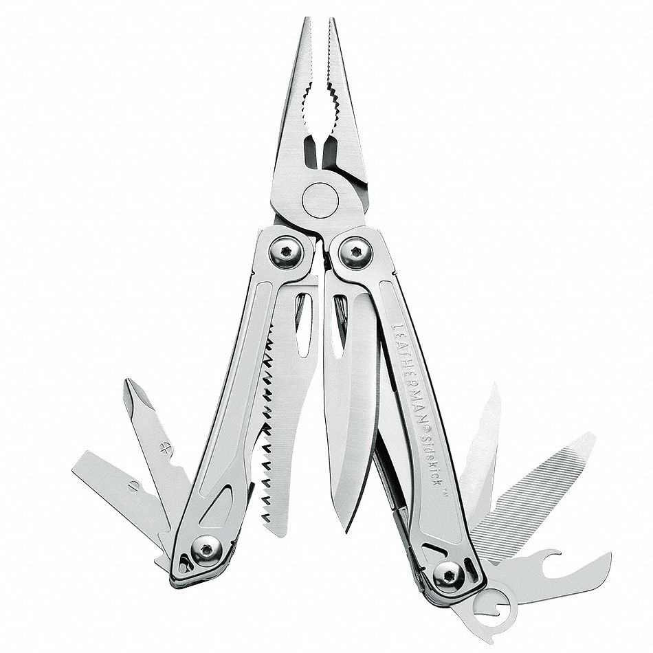 LEATHERMAN Pinzas Multiherramienta SUPER TOOL® 300 Acero Inoxidable  Funciones: 19 - Pinzas Multiherramienta - 5CZF6