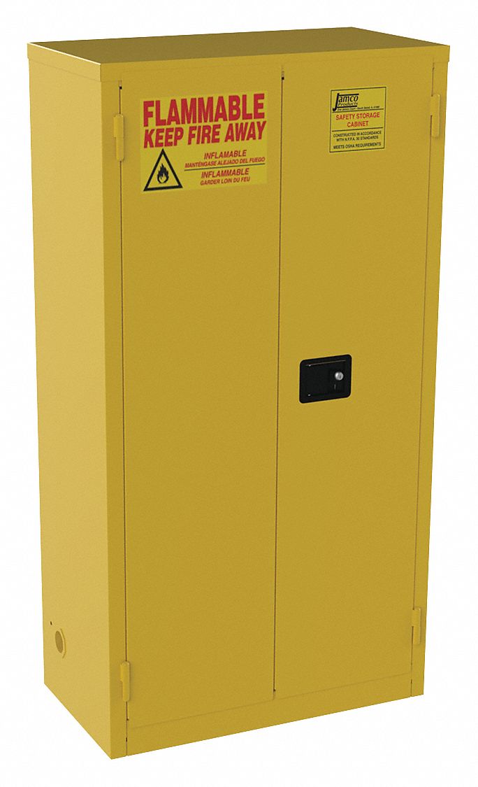 JAMCO Flammable Safety Cabinet44 GalYellow 19T259 BM44 Grainger