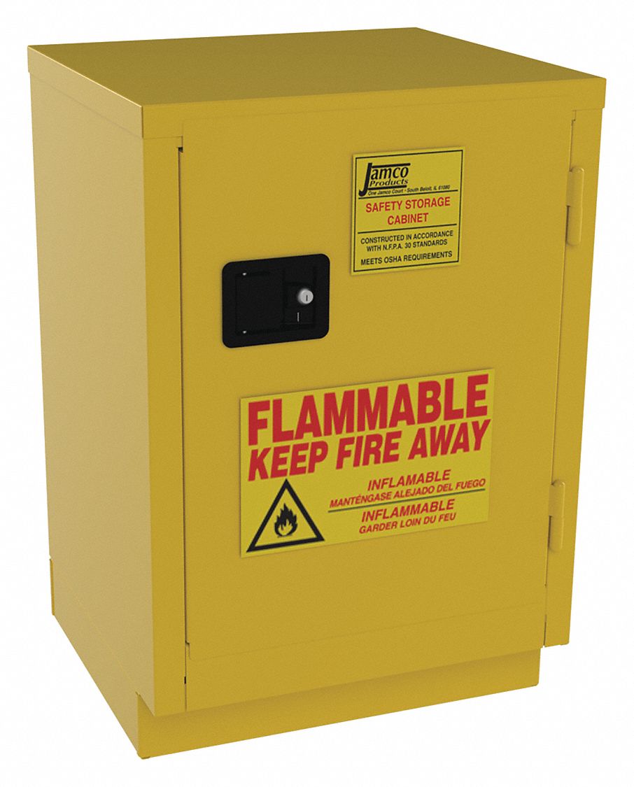 Undercounter, 12 gal, Flammables Safety 515X56BT12YP Grainger