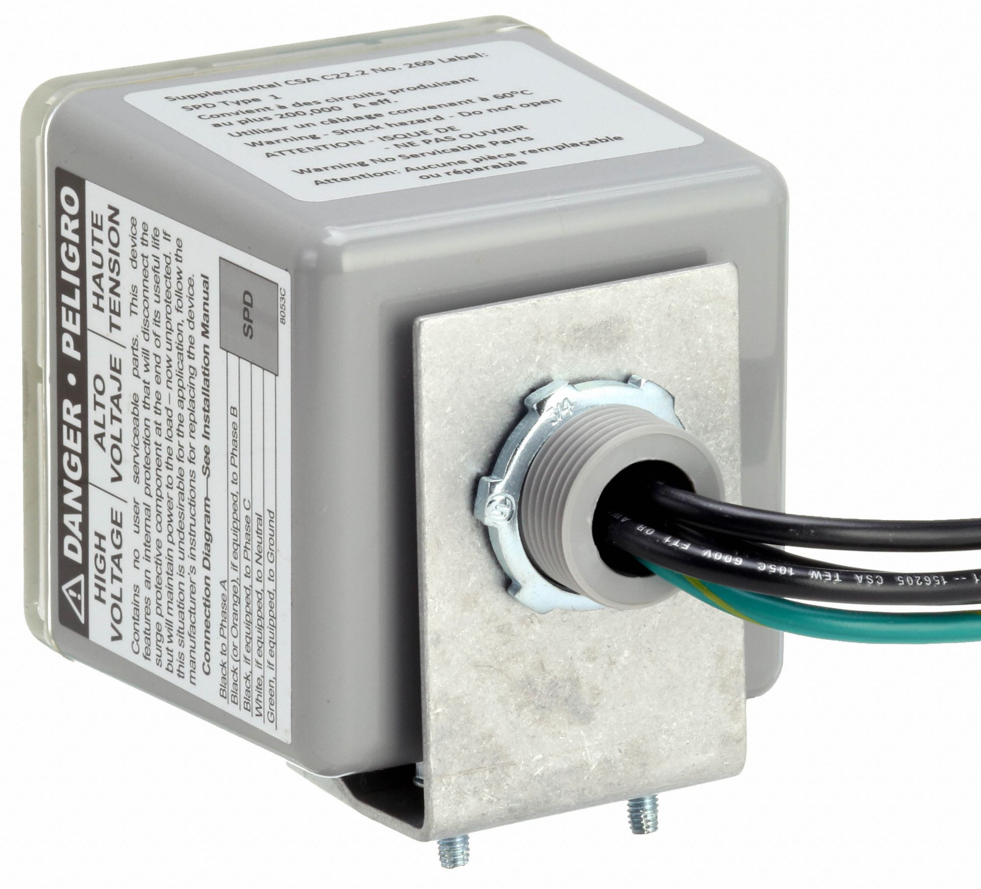 SIEMENS Surge Protection Device, Phase 3, Voltage 240V AC Delta