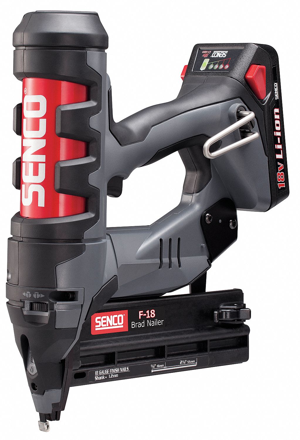 SENCO Cordless Brad Nailer Kit, 18.0 19T461FN55AX Grainger