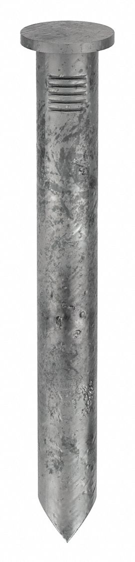 Straight Finish Nails, 5/8" L, PK5000: Finishing Nails, Brad, Smooth, Steel, Glue, 5, 000 PK