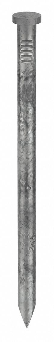 STRAIGHT FINISHING NAILS, 1¼ IN L, FINISHING NAILS, BRAD, SMOOTH, STEEL, GLUE, 5,000 PK