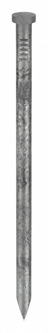 STRAIGHT FINISHING NAILS, 1½ IN L, FINISHING NAILS, BRAD, SMOOTH, STEEL, GLUE, 5,000 PK