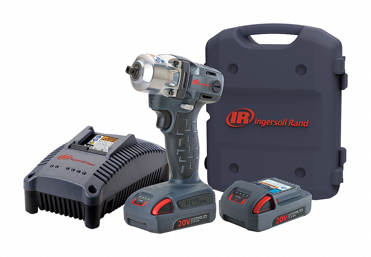 INGERSOLL RAND Impact Wrench, Cordless, Compact, 20VDC 19TG38W5131P