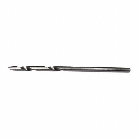 EAZYPOWER Brad Point Drill Bit, High Speed Steel, 7/32 in, Straight, 12 in Overall Length