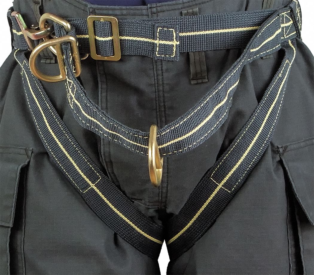 Rescue Harness: II, Kevlar, 36 in Waist Size (Min), 50 in Waist Size (Max)