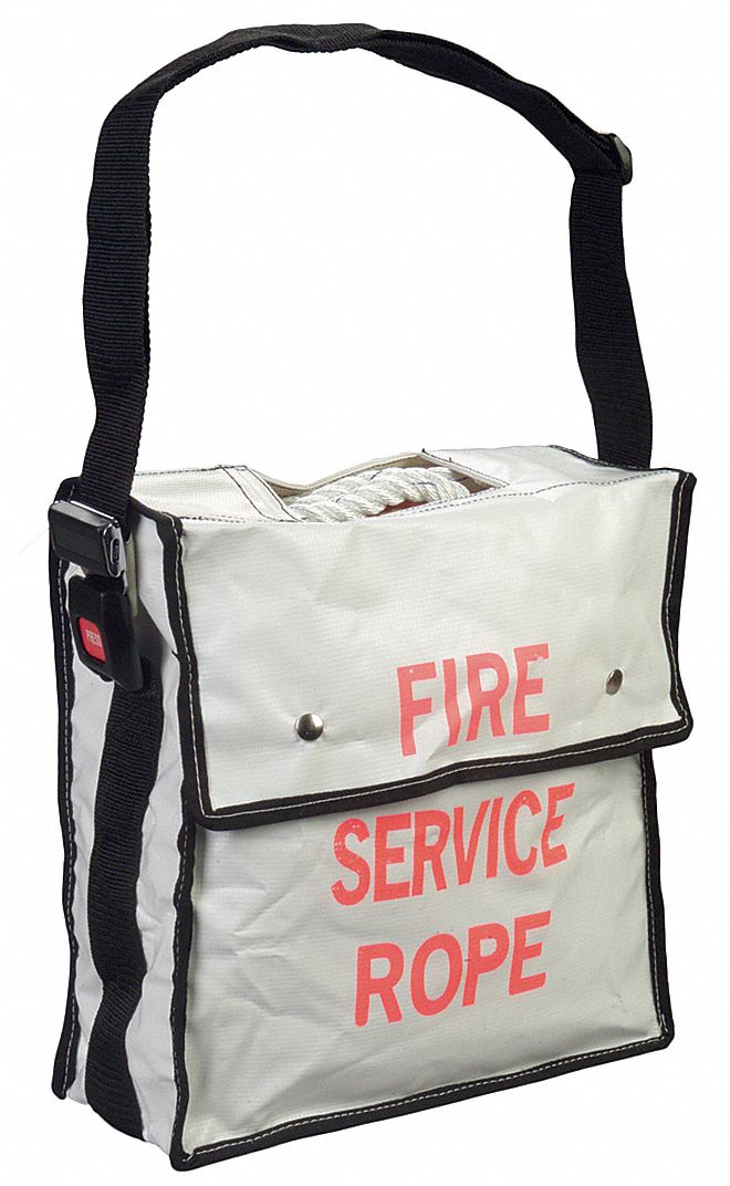 GEMTOR Rope Bag, PVC Coated Polyester, White - 19TJ51|549 - Grainger