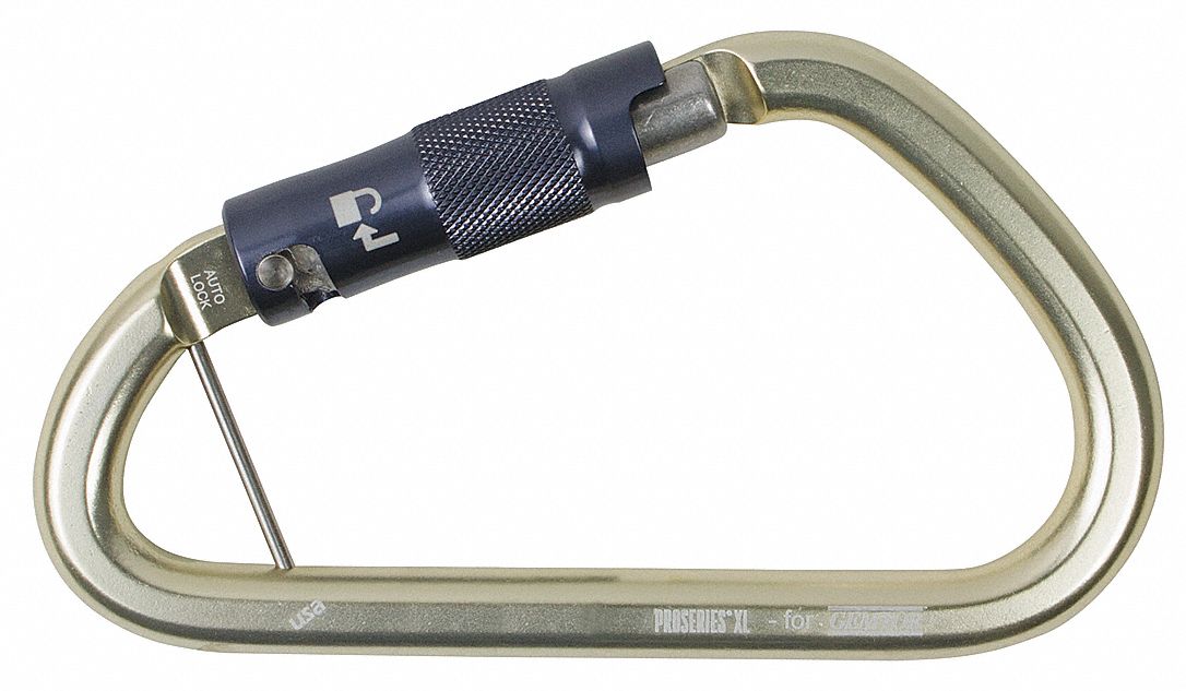 Carabiner, Aluminum, lb.,