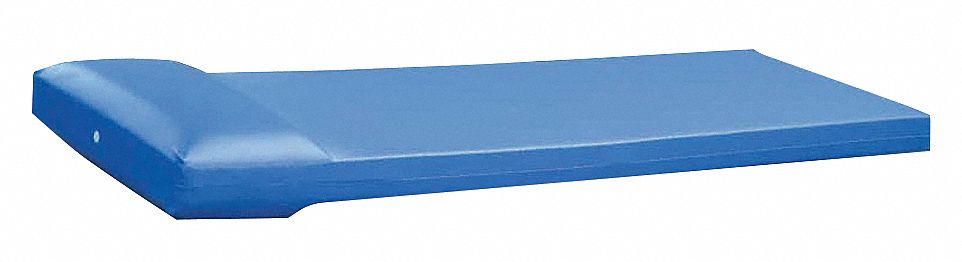 19TK92 - Mattress 75inL x 25inW x 4-1/2inH Blue