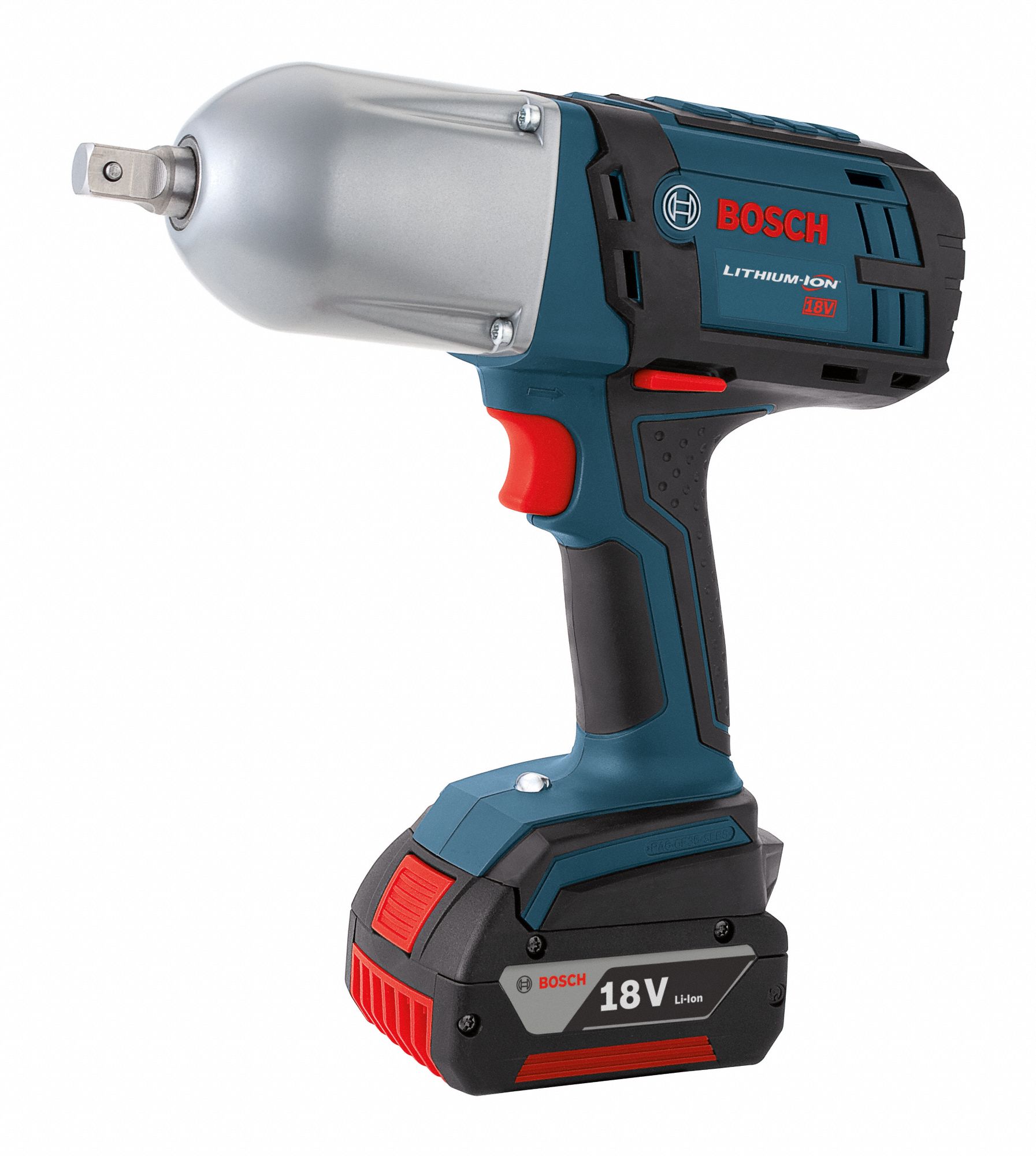 BOSCH Cordless Impact Wrench Kit, 18.0 19TT23HTH18101 Grainger