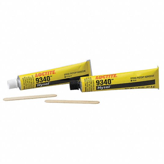 LOCTITE Epoxy Adhesive, Tube, 11 Mix Ratio 19TT69398459 Grainger