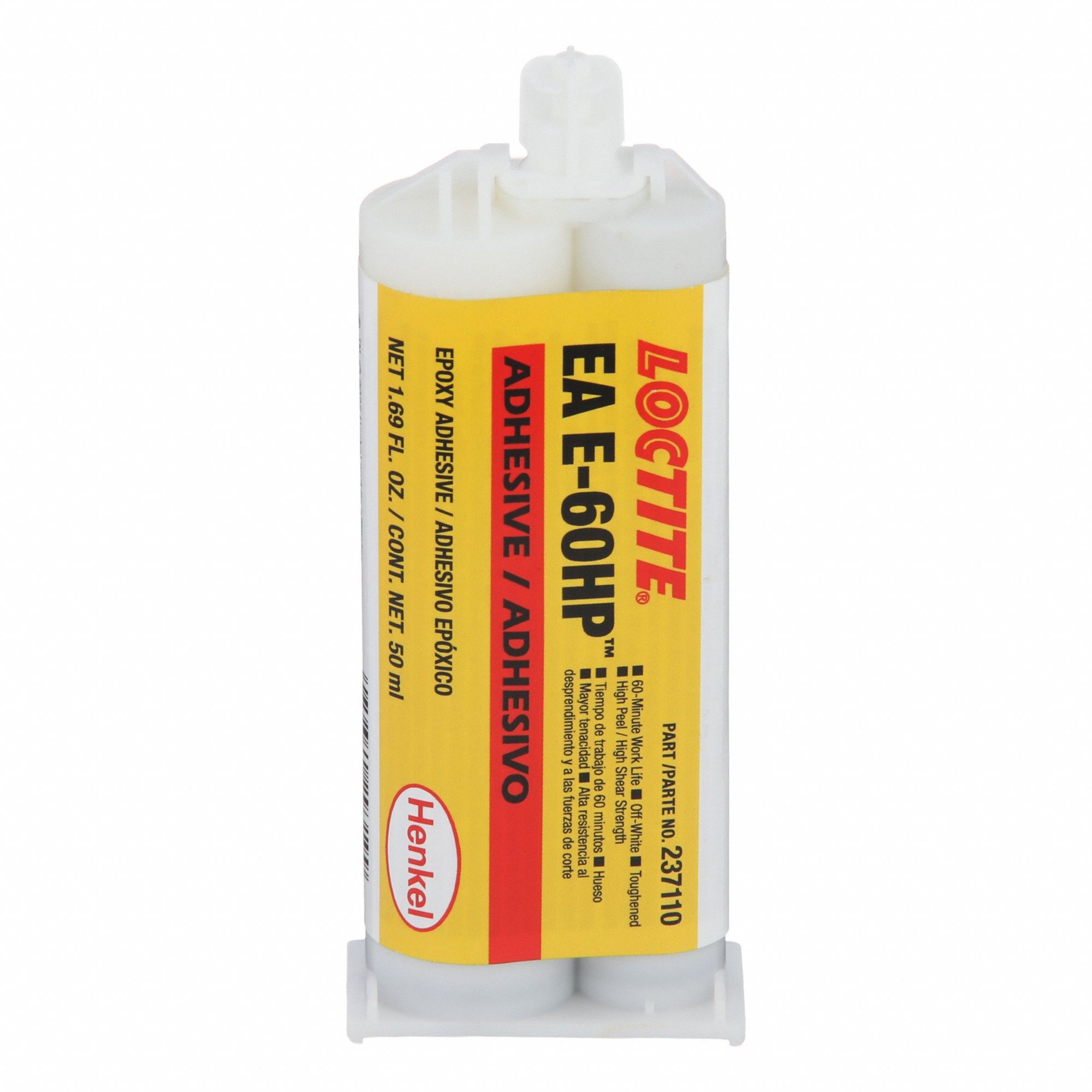 LOCTITE, E-60HP, 50 mL, Epoxy Adhesive - 19TT81|237110 - Grainger