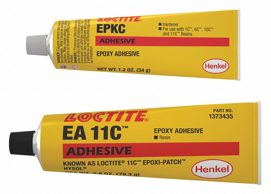 LOCTITE, EA 11C, Heat Cured, Epoxy Adhesive 19TT841373435 Grainger