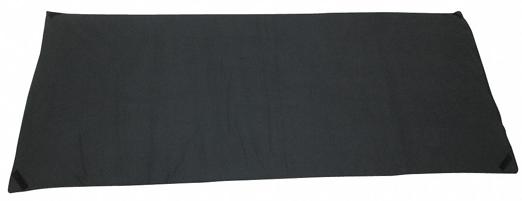 Fleece Pad 82 in x 34 in x 2 in Gray