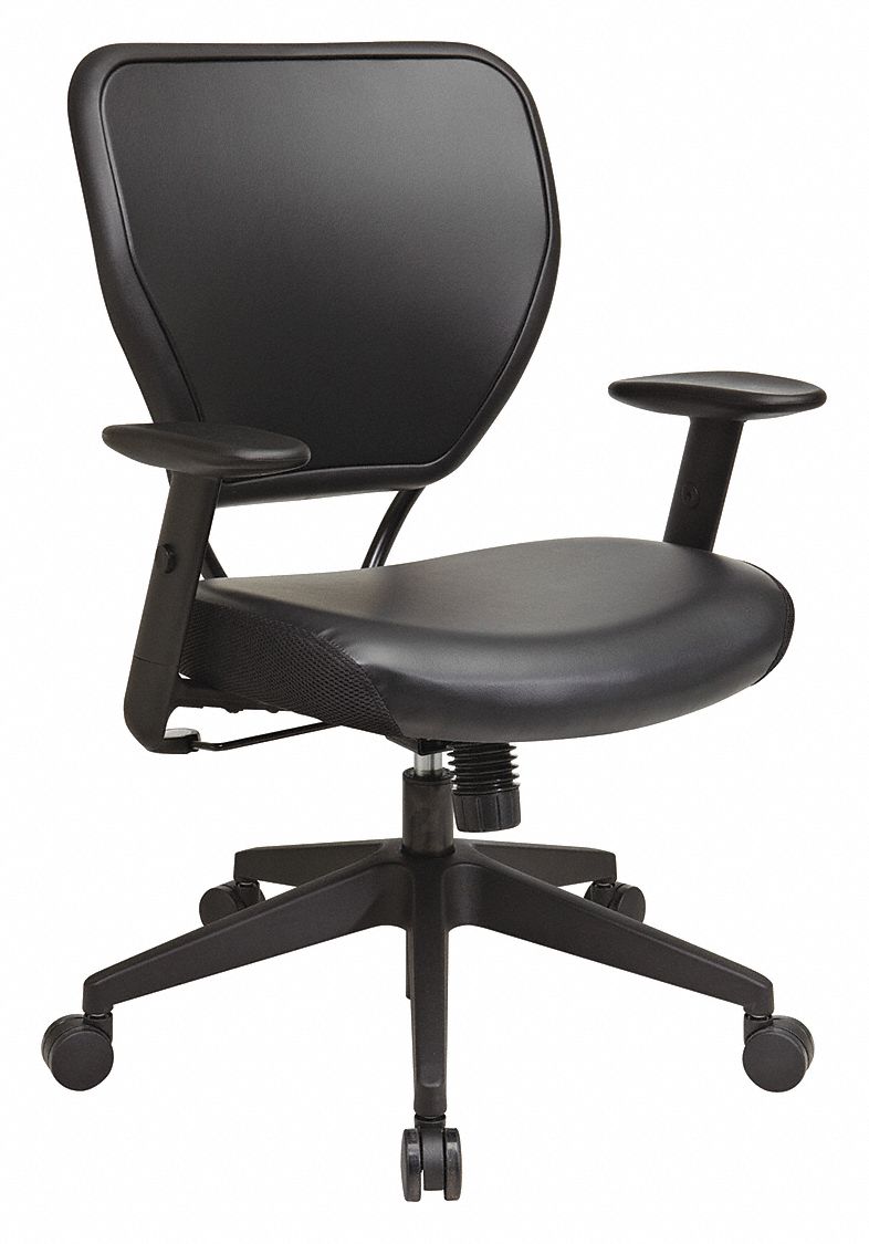55-38N17 Mesh Desk Chair Brown Office Star Desk Chair 19 in to 23 in Nominal Seat Height Range