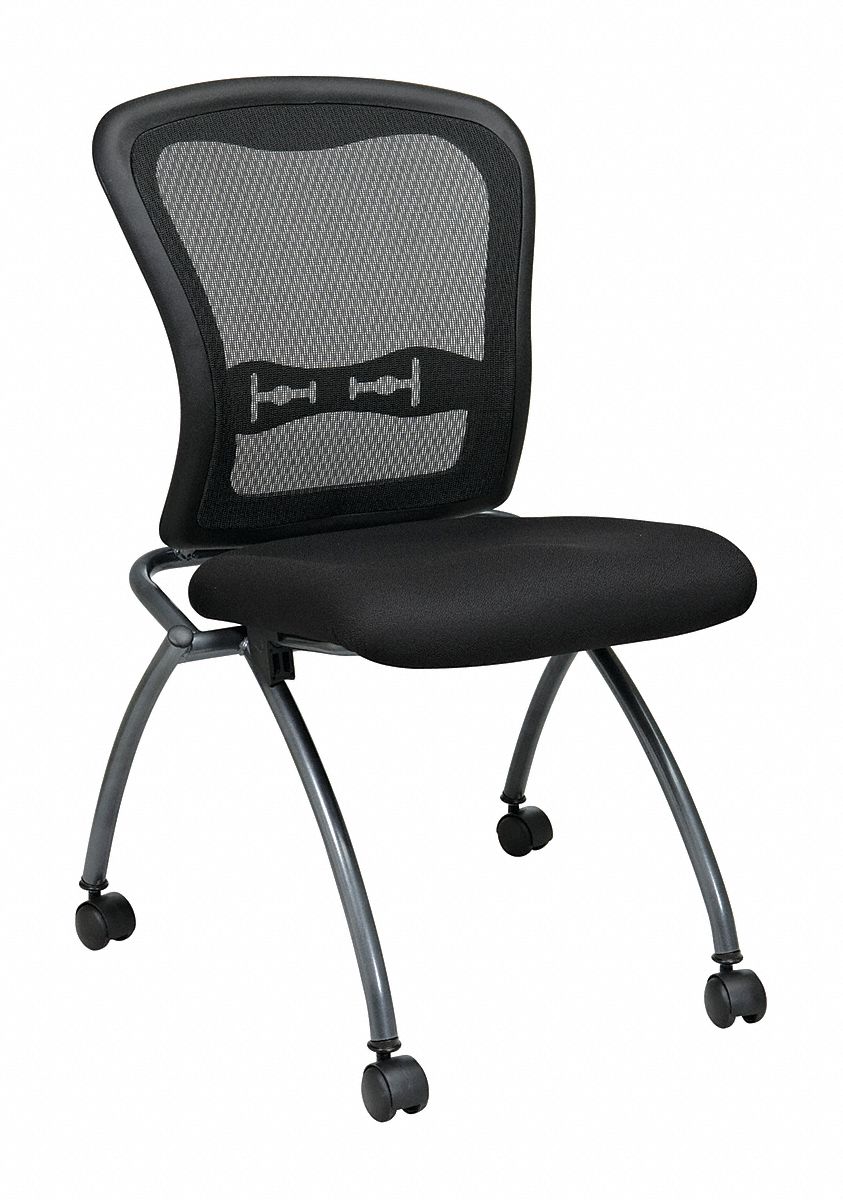19TX40 - Chair Folding Fabric/Metal PK2