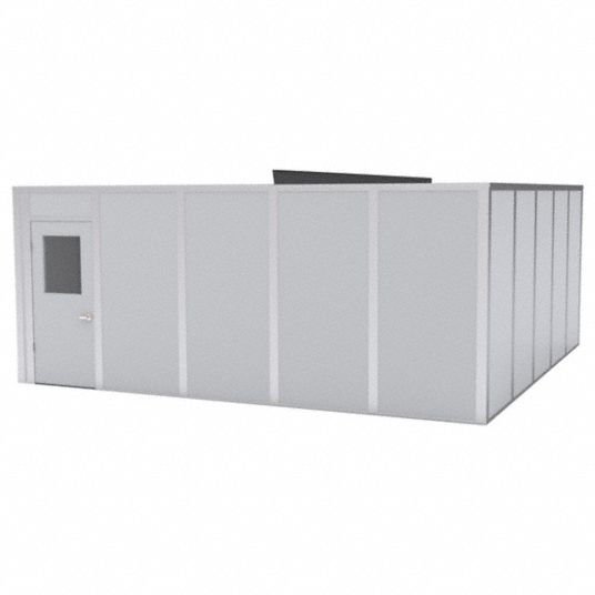 Porta-king, 20 Ft X 20 Ft X 8 Ft, 4 Walls, Modular In-plant Office 