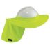 Hard Hat Visors with Neck Shades