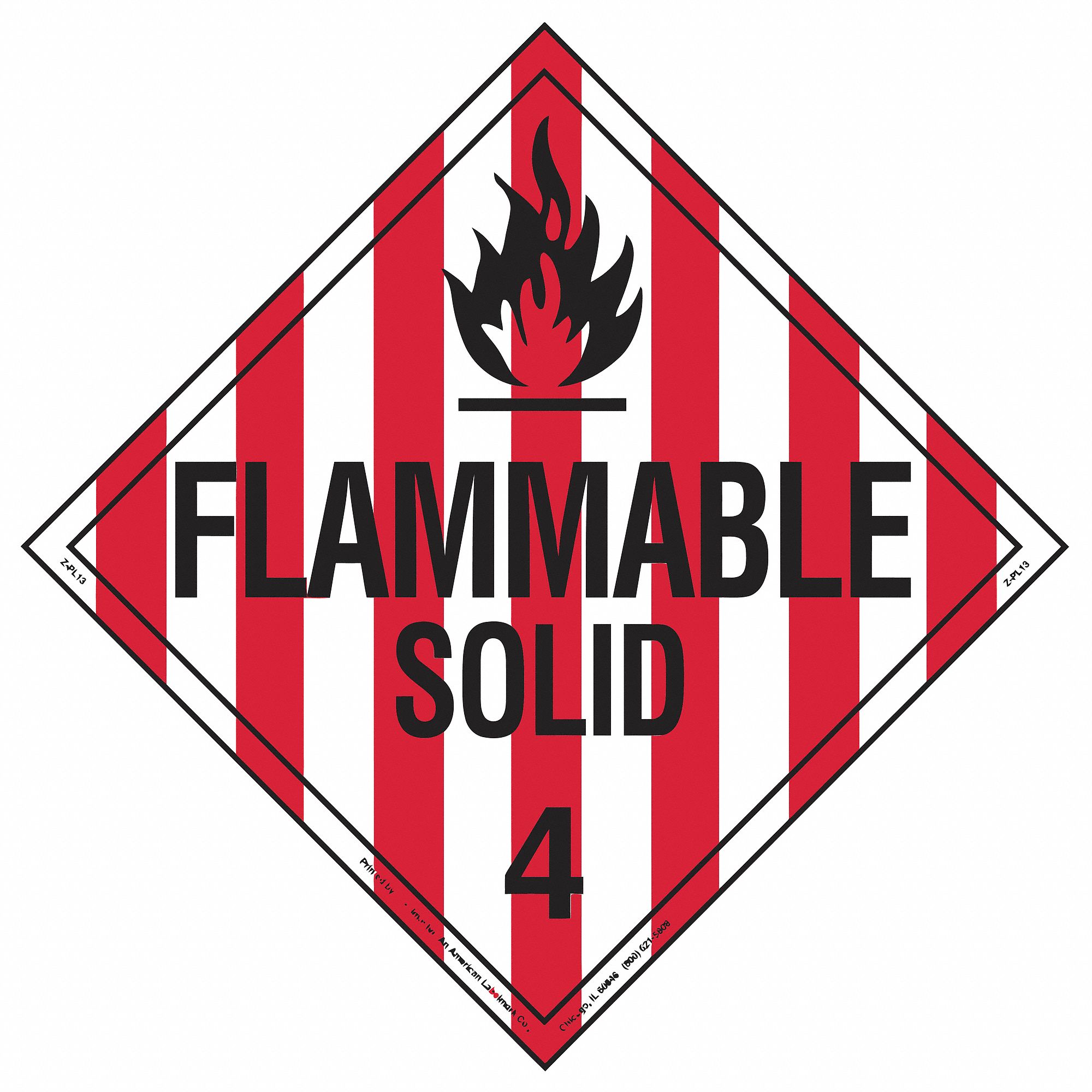 LABELMASTER DOT Container Placard, Container Label/Placard Type