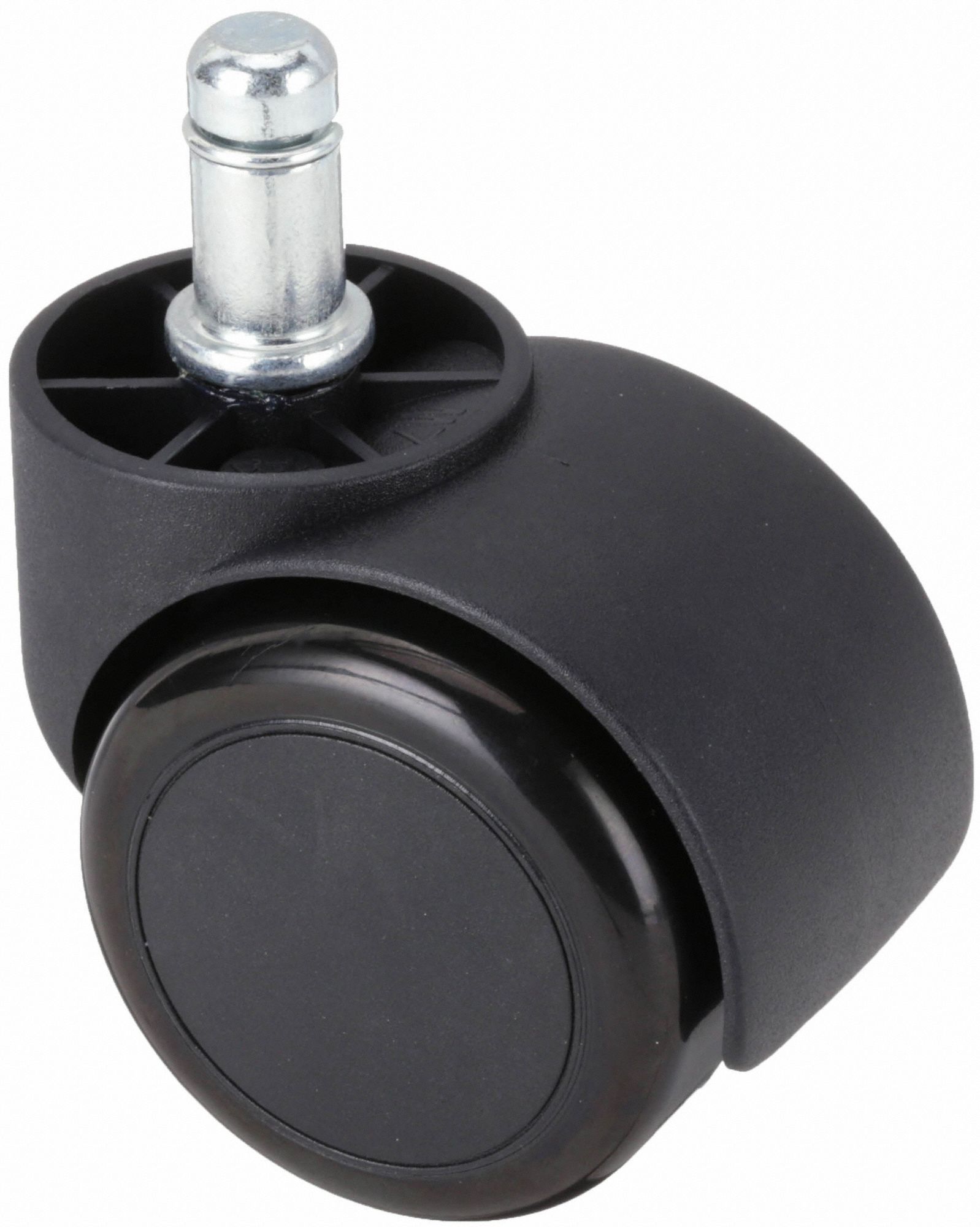 FRICTION-RING STEM CASTER KIT, 2 IN WHEEL DIA, 550 LB, 2 IN MOUNTING H, SWIVEL CASTER, 5 PK